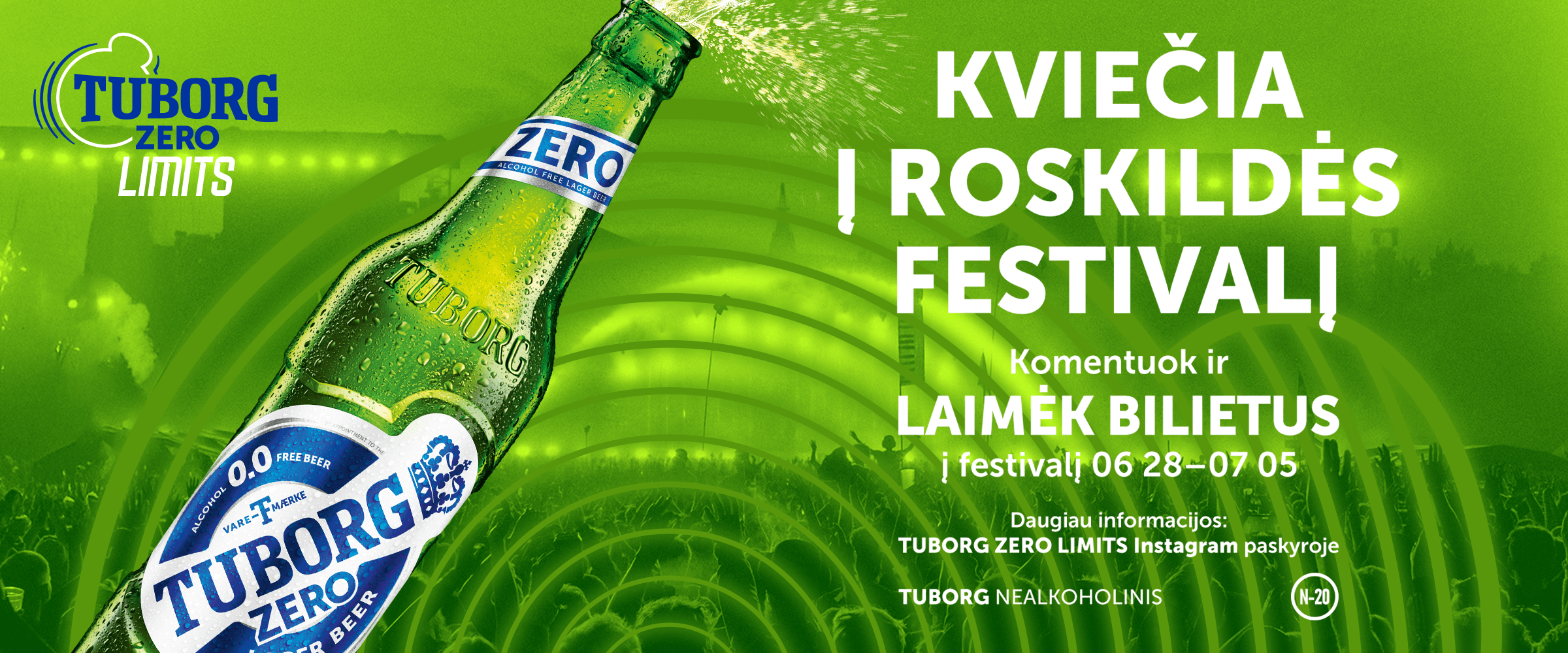TUBORG ZERO LIMITS